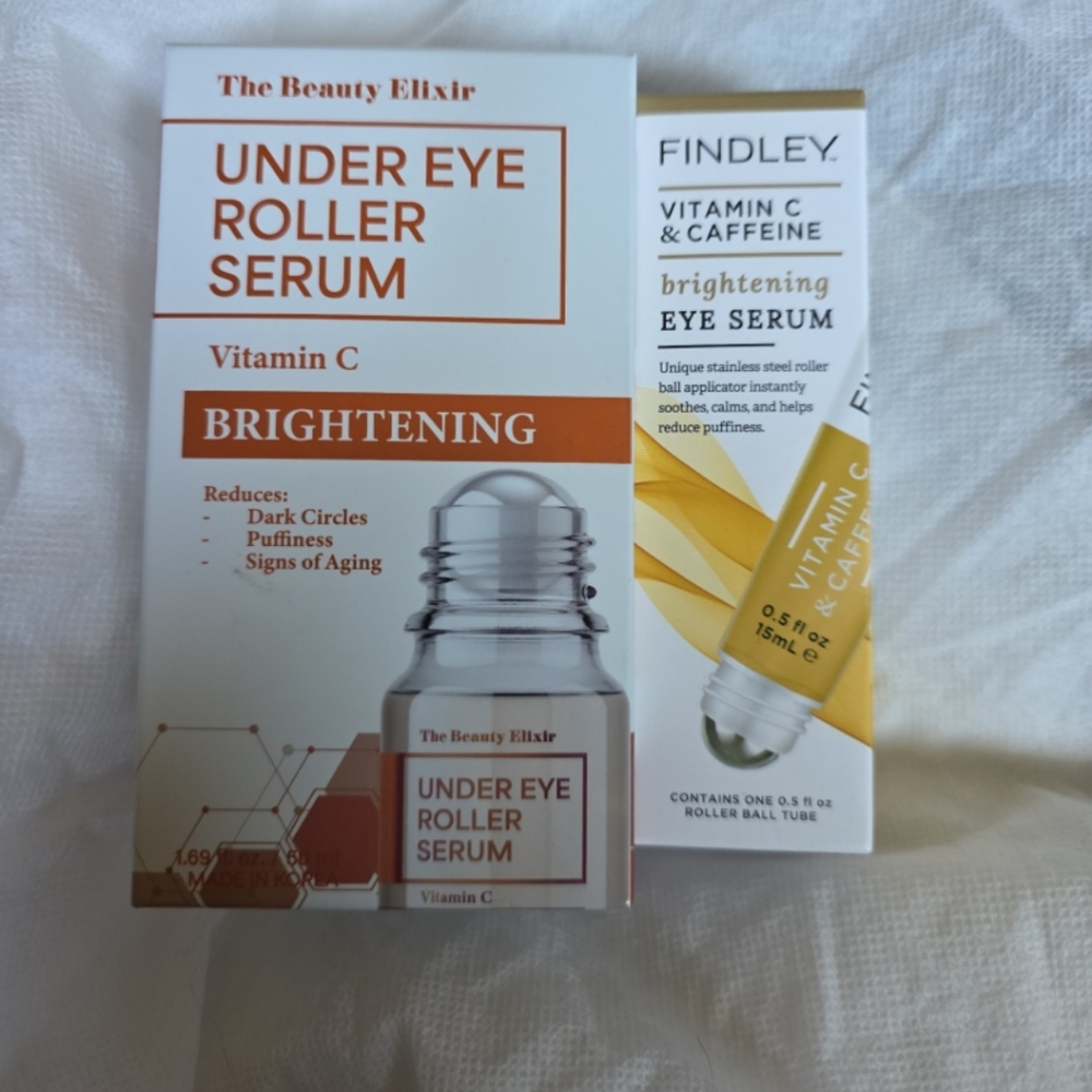 Finley White and Gold Eye Cream for Radiant Skin